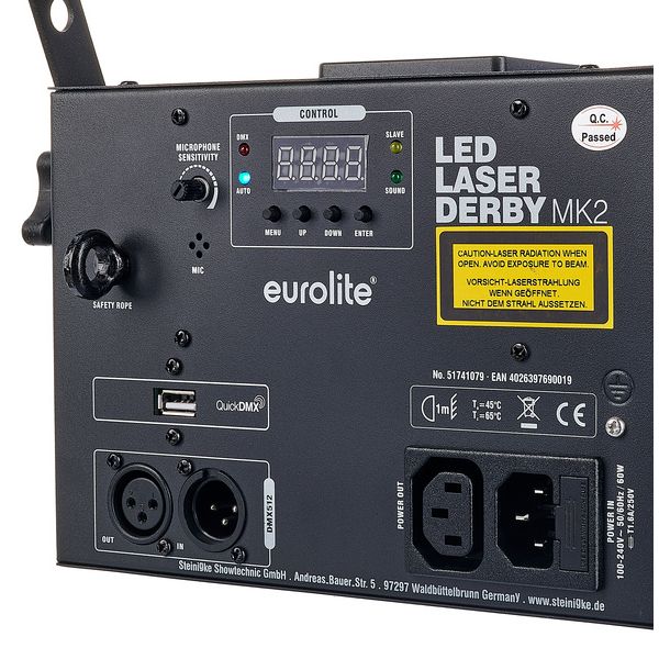 Eurolite LED Laser Derby MK2