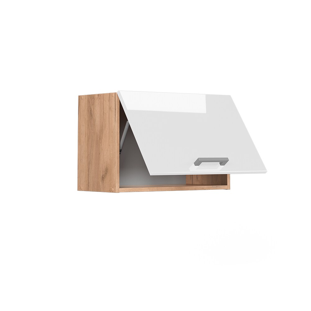 Vicco Hängeschrank Küchenschrank Küchenzeile R-Line 60 cm flach Goldkraft Weiß