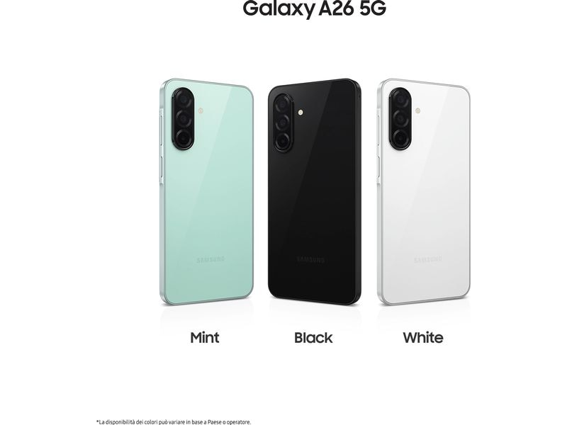 Samsung Galaxy A26 Black Samsung Galaxy A26 17 cm (6.7