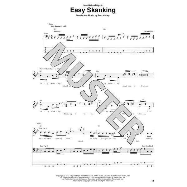 Hal Leonard Bob Marley Bass Collection