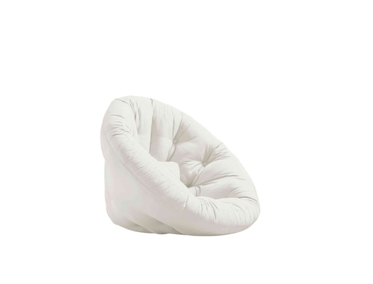 TERRE DE NUIT - Fauteuil convertible 2 en 1 futon naturel 90x180