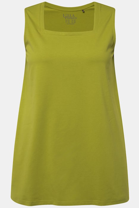 Longtop, Classic Fit, Carree-Ausschnitt, ärmellos