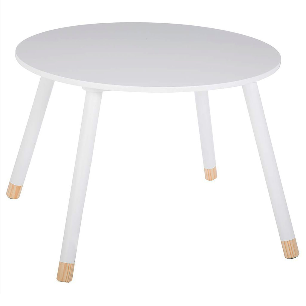 Table enfant DOUCEUR blanche D 60x43cm