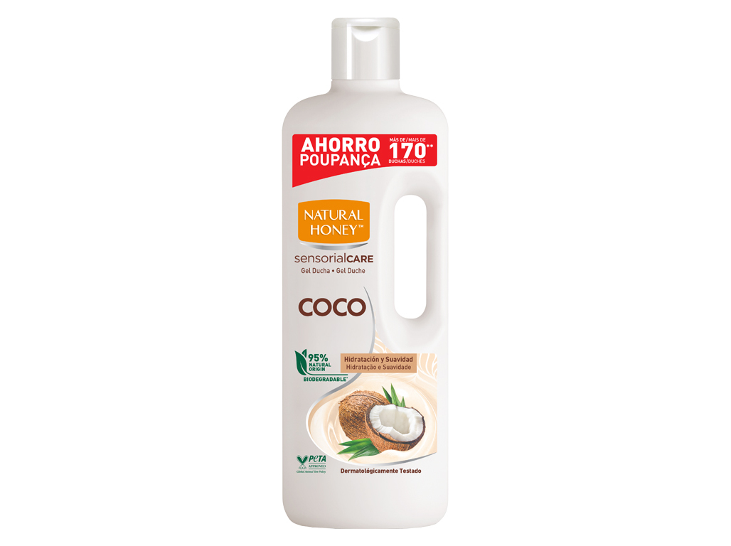 GEL BANHO NATURAL HONEY COCO 1350 ML