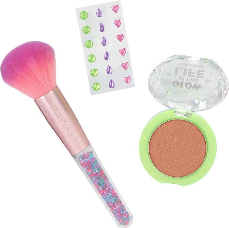 Top Model - Blush And Brush Makeup Sæt Til Børn - Beauty And Me