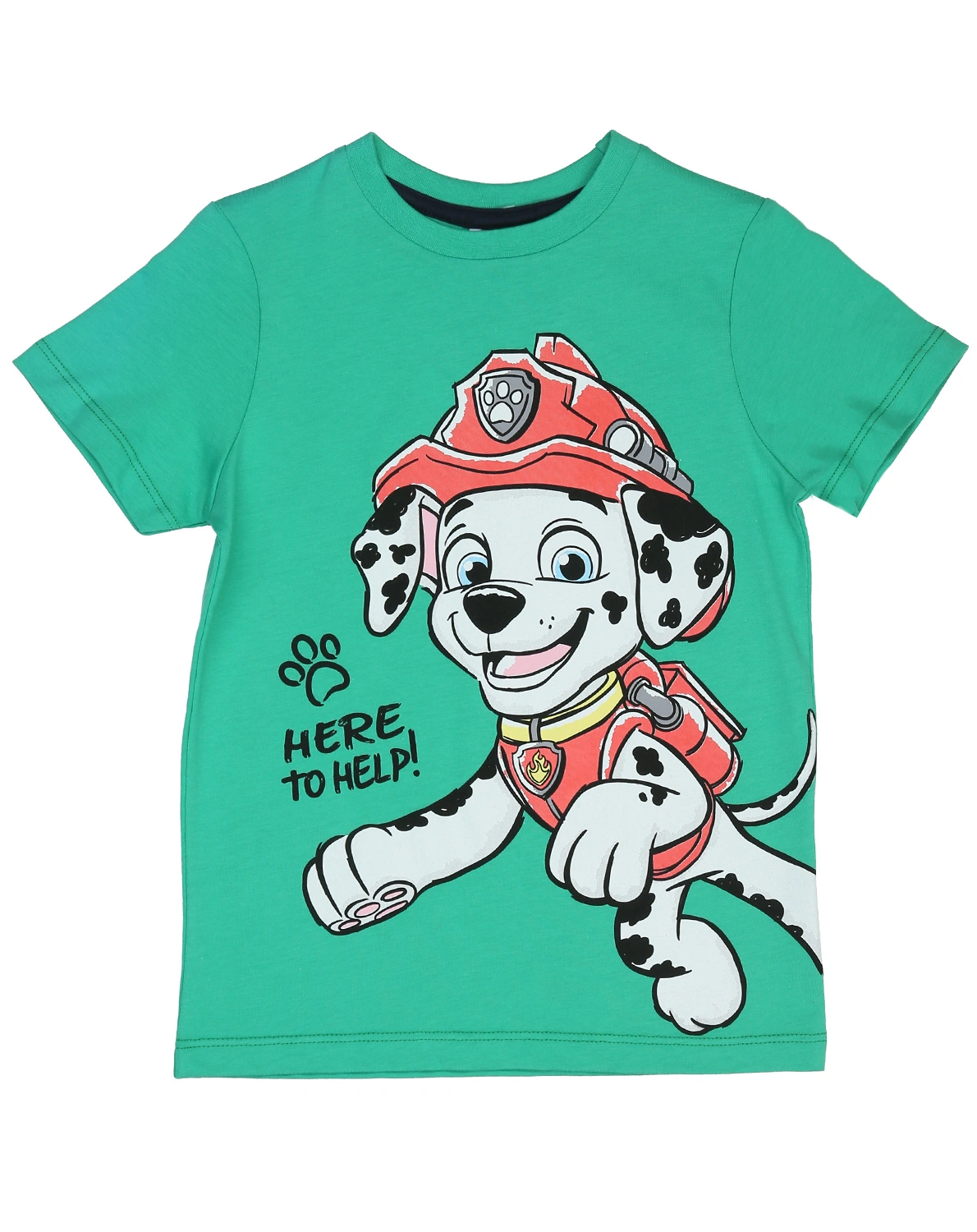 T-Shirt PAW PATROL - MARSHALL in blarney green