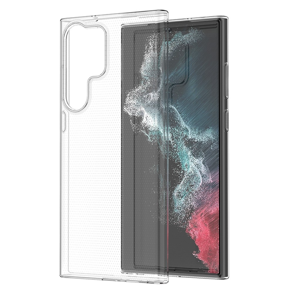 Samsung Galaxy S23 Ultra 5G Gummi Case Hülle Ultra Thin 0.8mm - Transparent