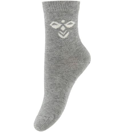 Hummel Socken - HMLSutton - 3er-Pack - Grau Meliert