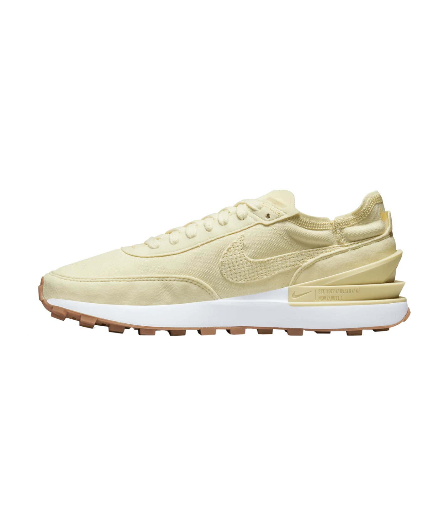 Nike Waffle One Damen Gelb Weiss F101