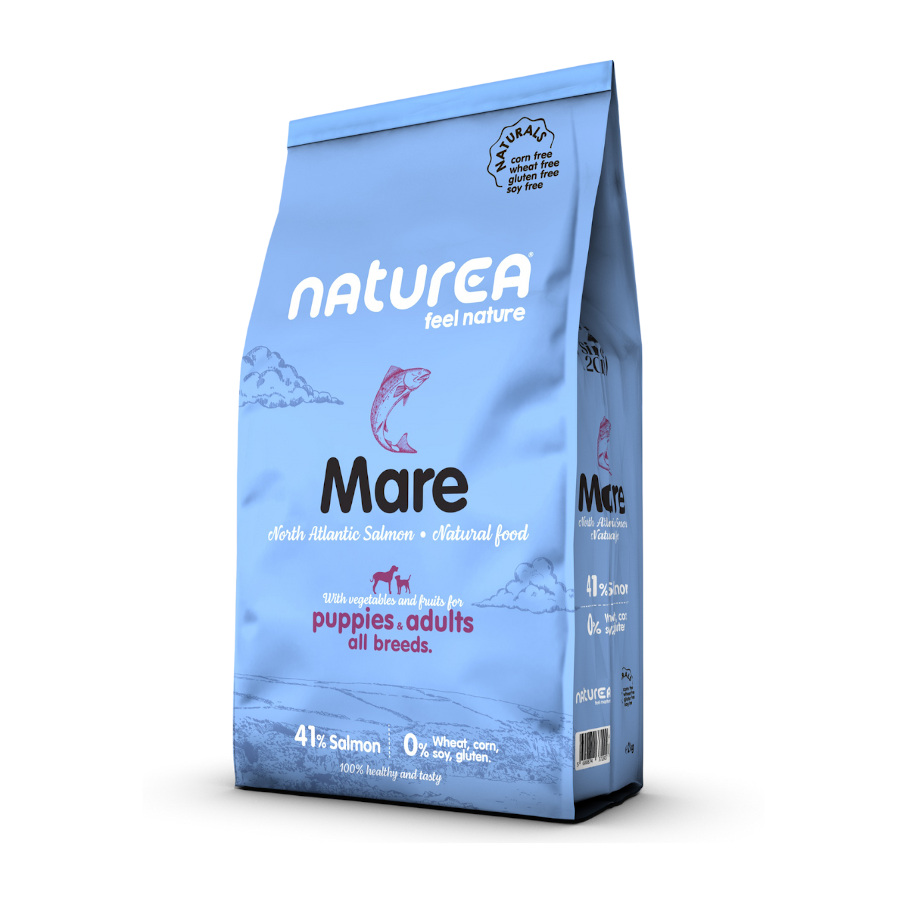 Ração para cães Naturea Naturals Mare com salmão do Atlântico Norte
