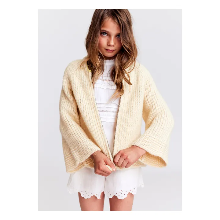 AO76 Short Munya Dobby | Blanc