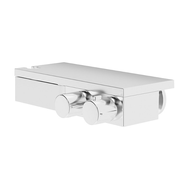 Mitigeur thermostatique bain/douche chromé GoodHome Kolima