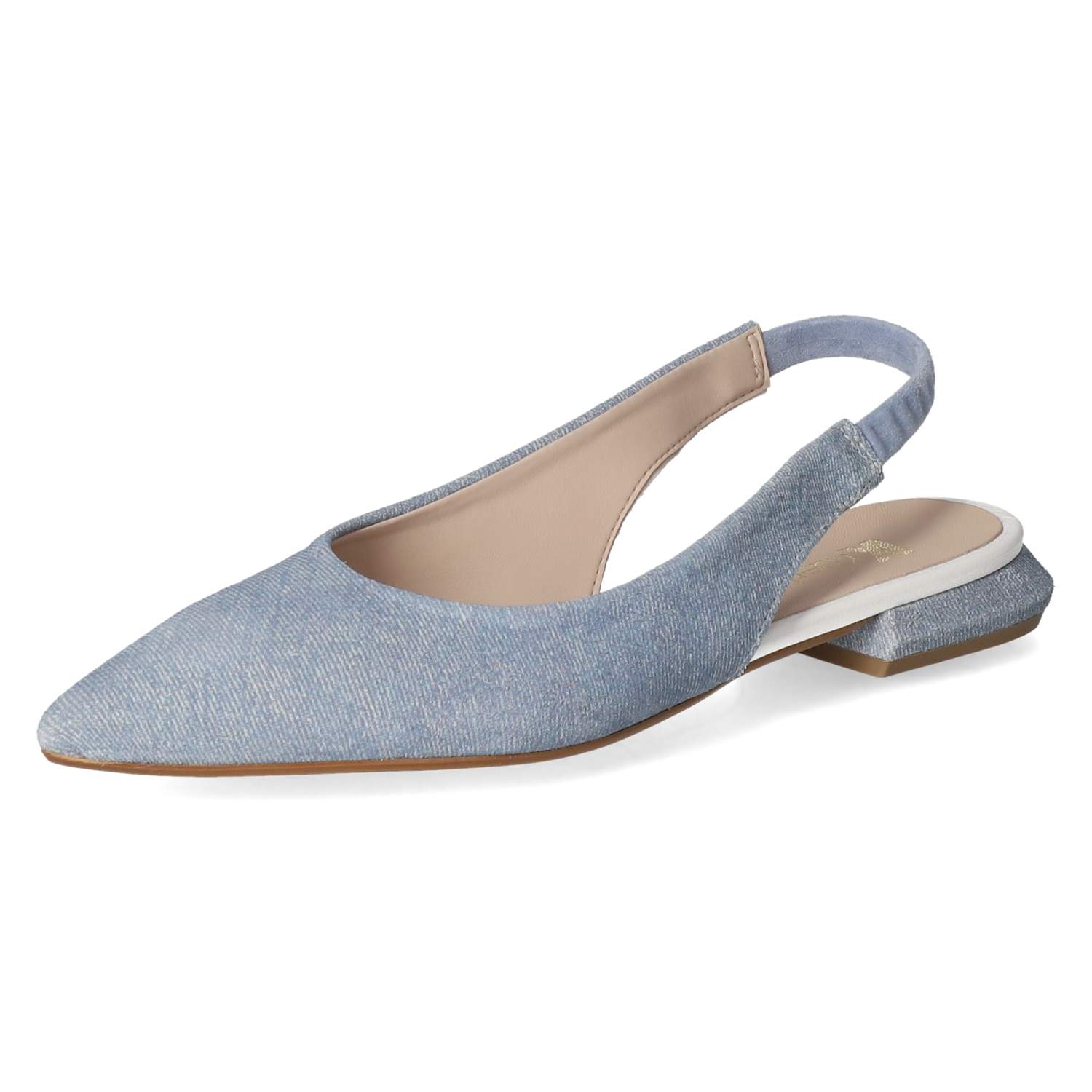 Kaerlek Slingpumps - jeans/cipria