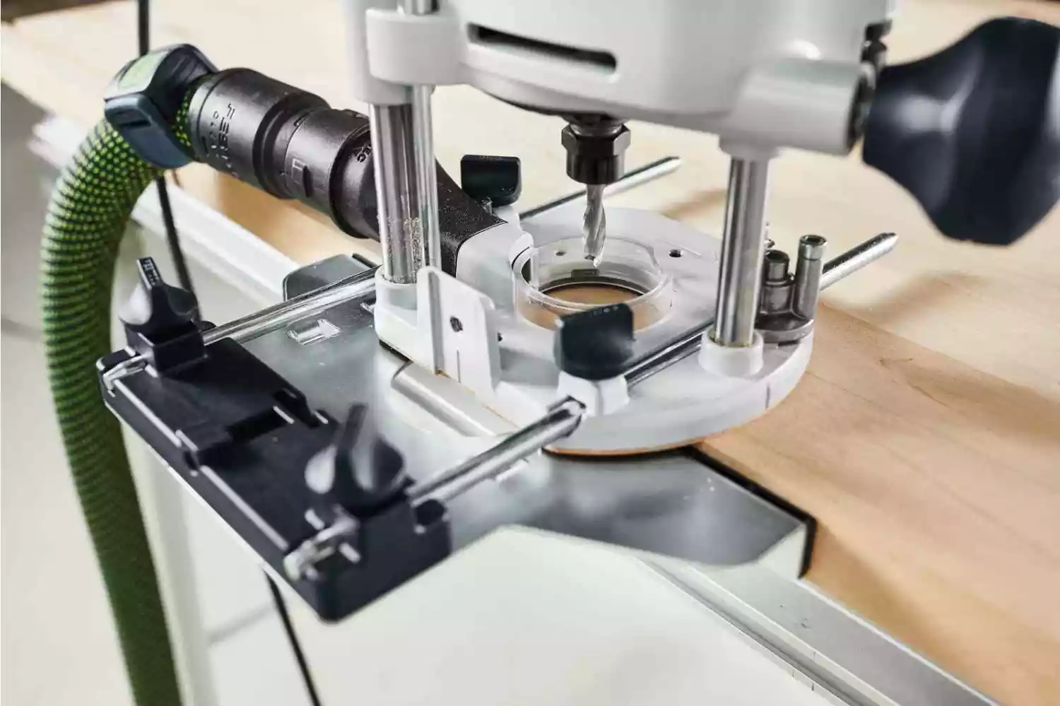 Festool OF 1010 REBQ-Set Box Bovenfrees in systainer incl. geleiderail 1010W - 55 mm