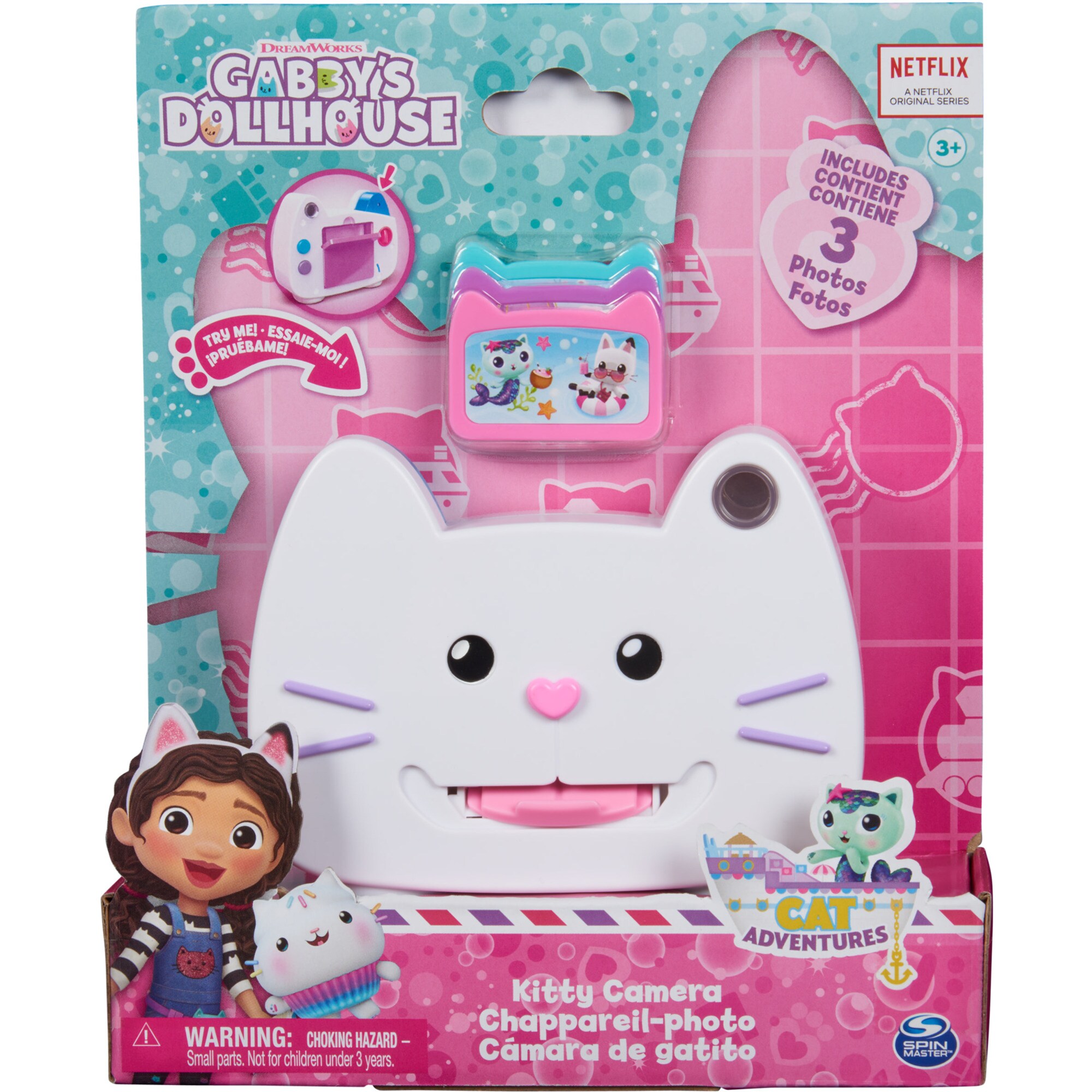 Spin Master Rollenspiel DreamWorks Gabby's Dollhouse Cat Adventures - Spielzeug Katzen-Kamera