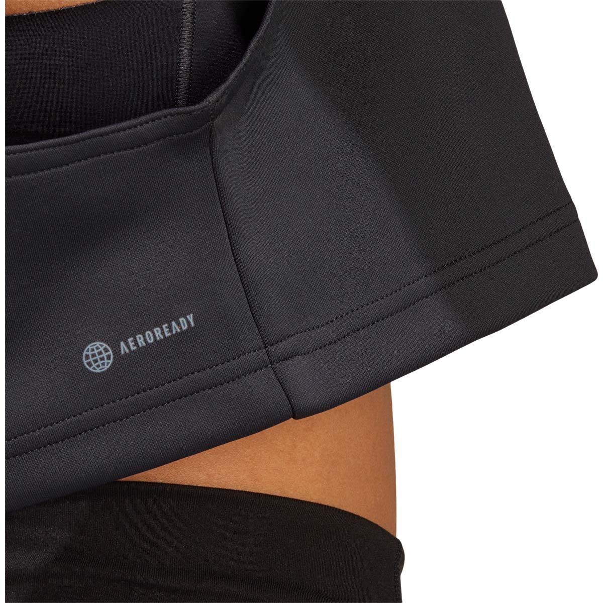 adidas HIIT Hood Crop Træningstrøje Dame
