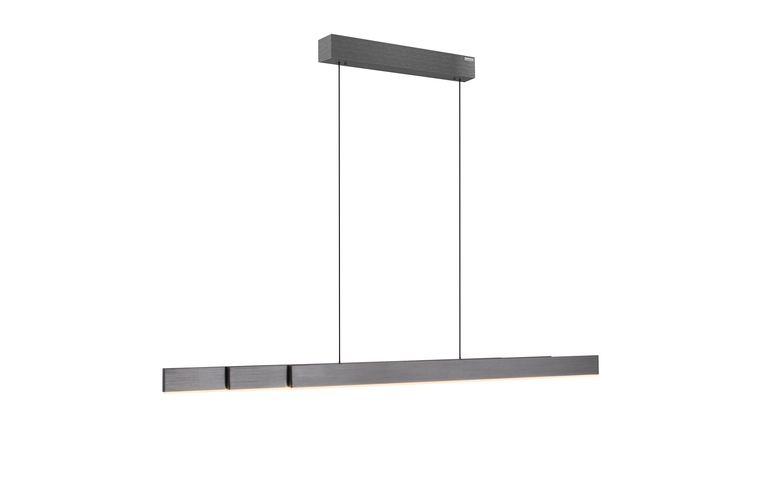 LED-Pendelleuchte Pure Moto-Rise, grau, 120 cm