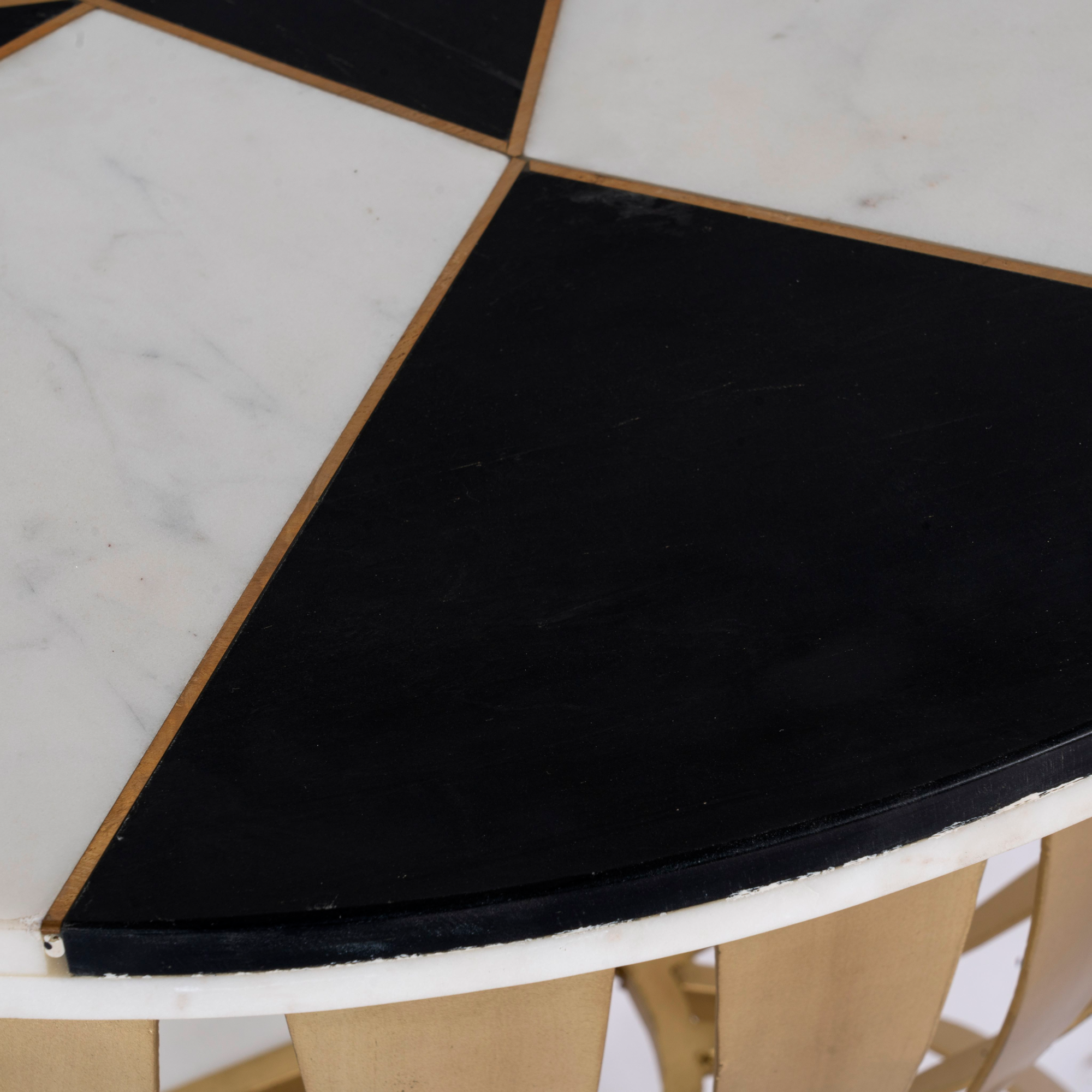 Half rond console tafel Parijata #1