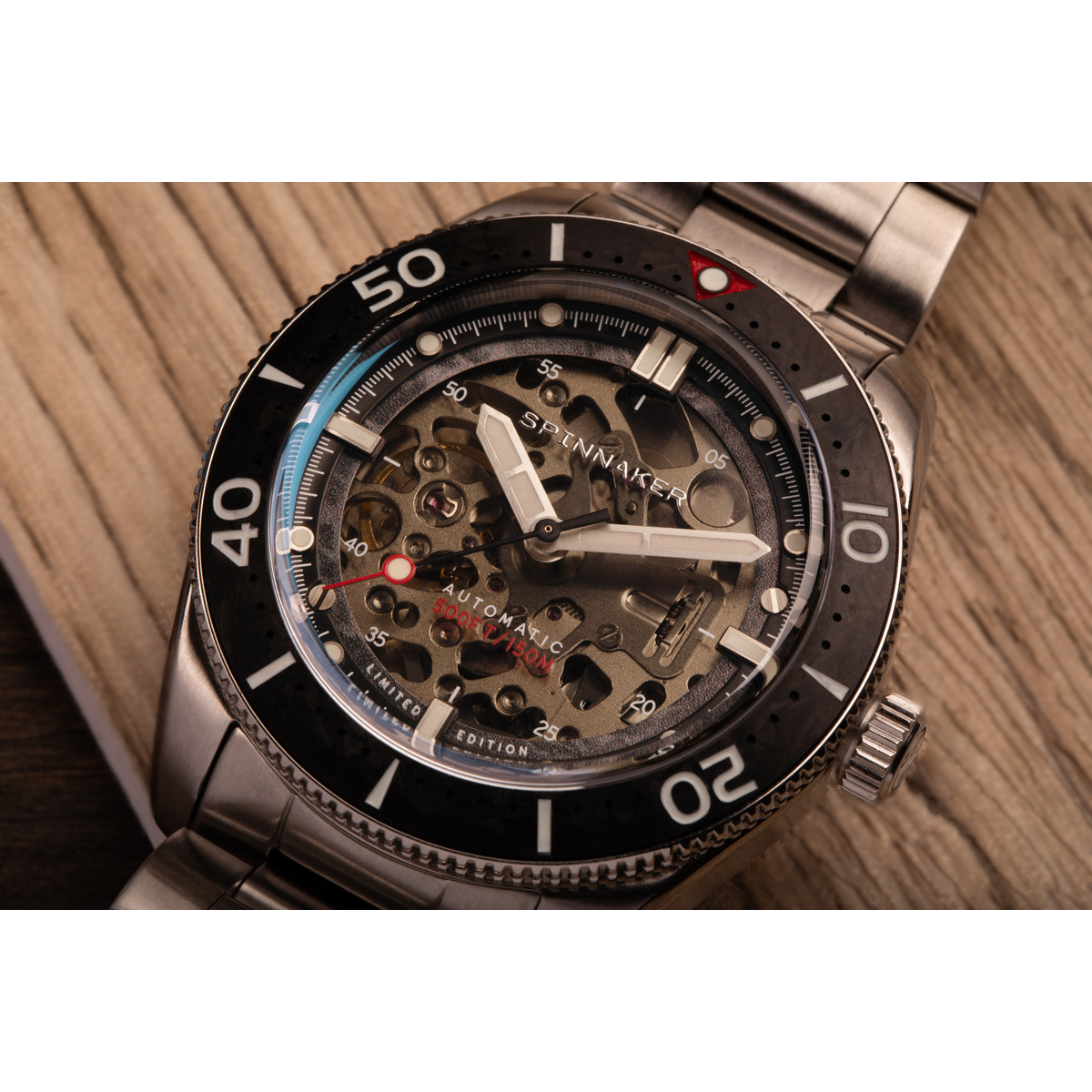 Montre SPINNAKER Midcroft homme automatique bracelet acier