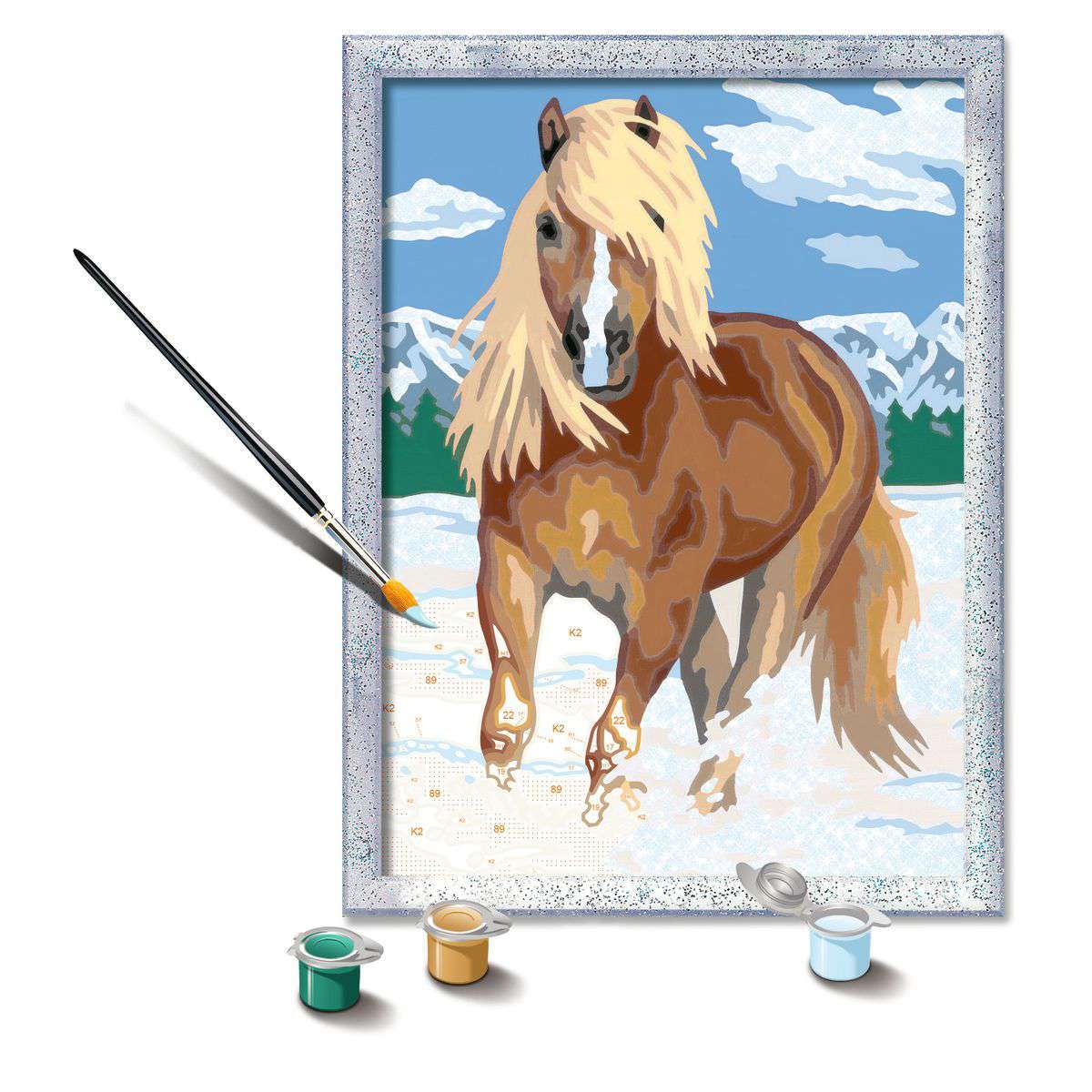 Ravensburger Spiel Haflinger im Schnee