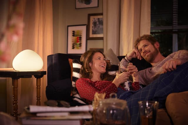 Philips Hue Wellner bordlampe (hvid)