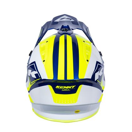Casque cross Kenny TITANIUM GRAPHIC 2024 - Bleu / Jaune