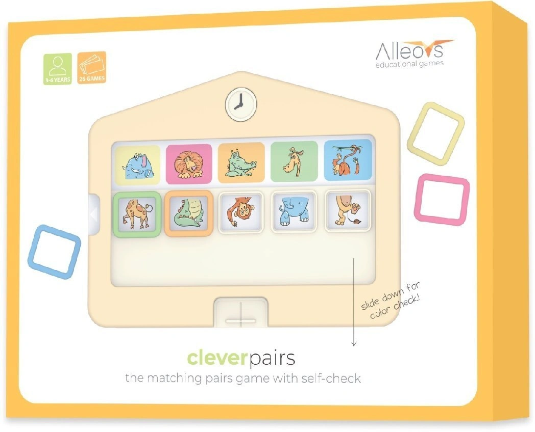 Clevere Paare - Clever Pairs, Lernspiel und Logikspiel (Kinderspiel)