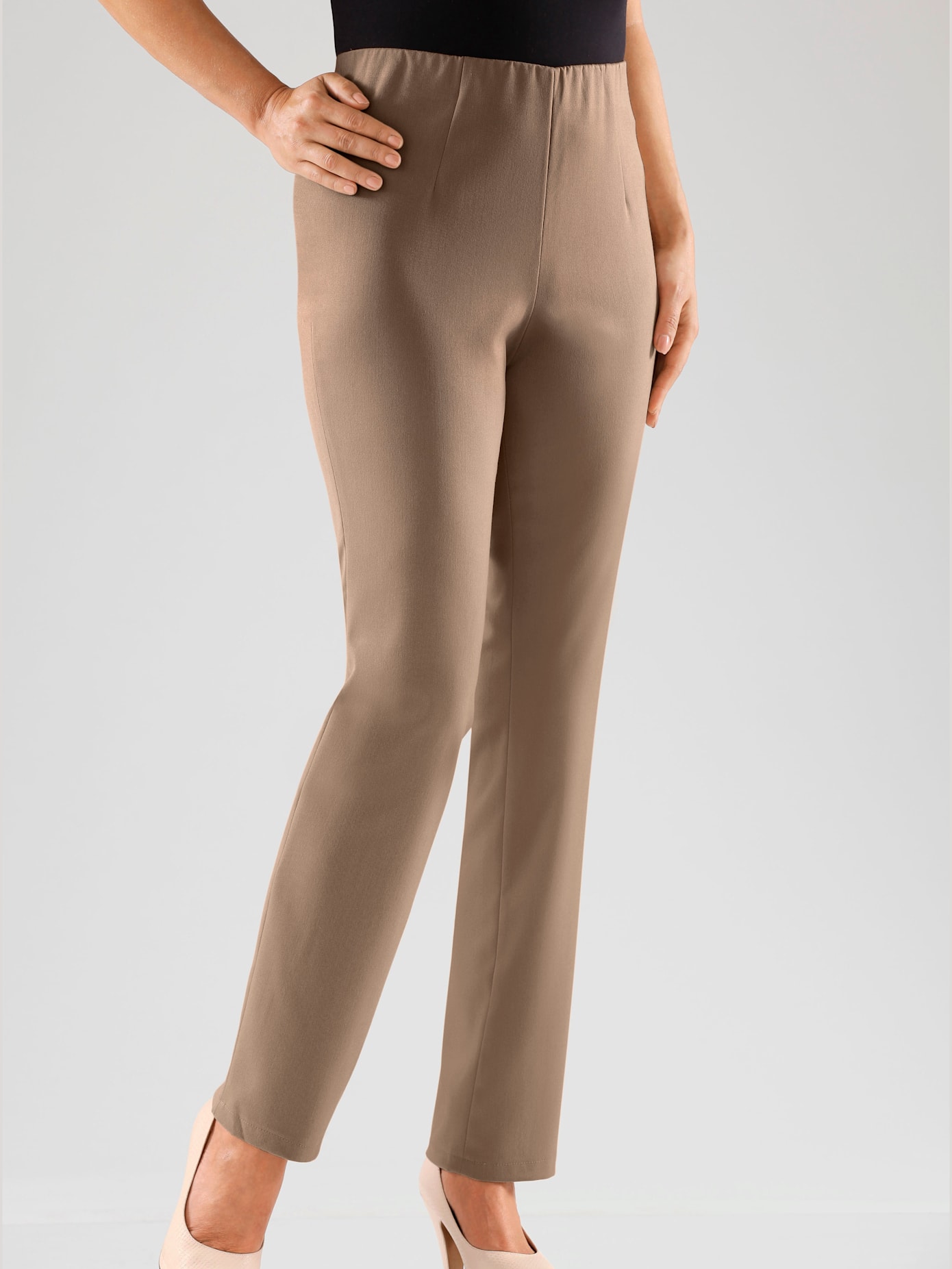 Pantalon costume coupe confort ceinture élastique invisible