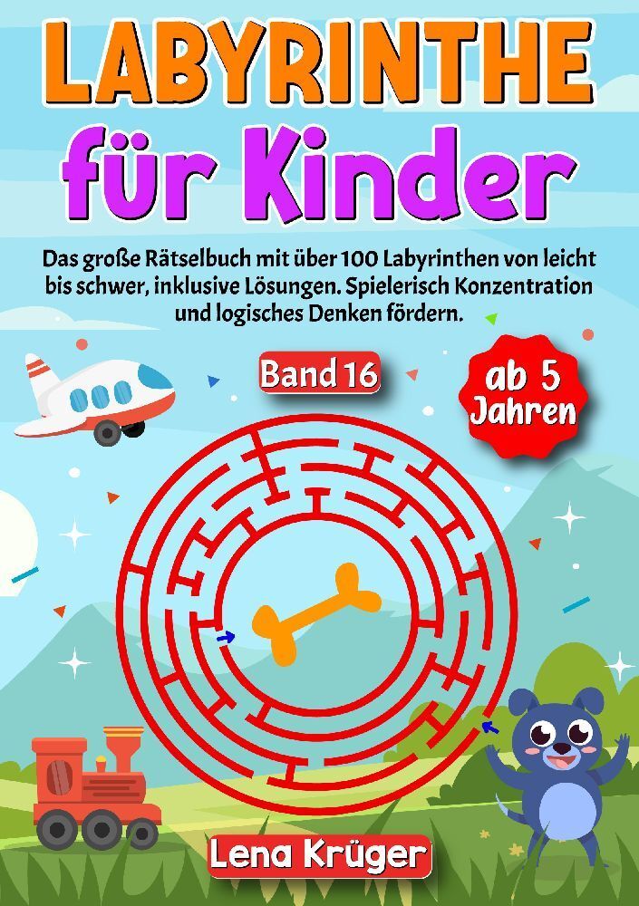 Labyrinthe für Kinder ab 5 Jahren - Band 16