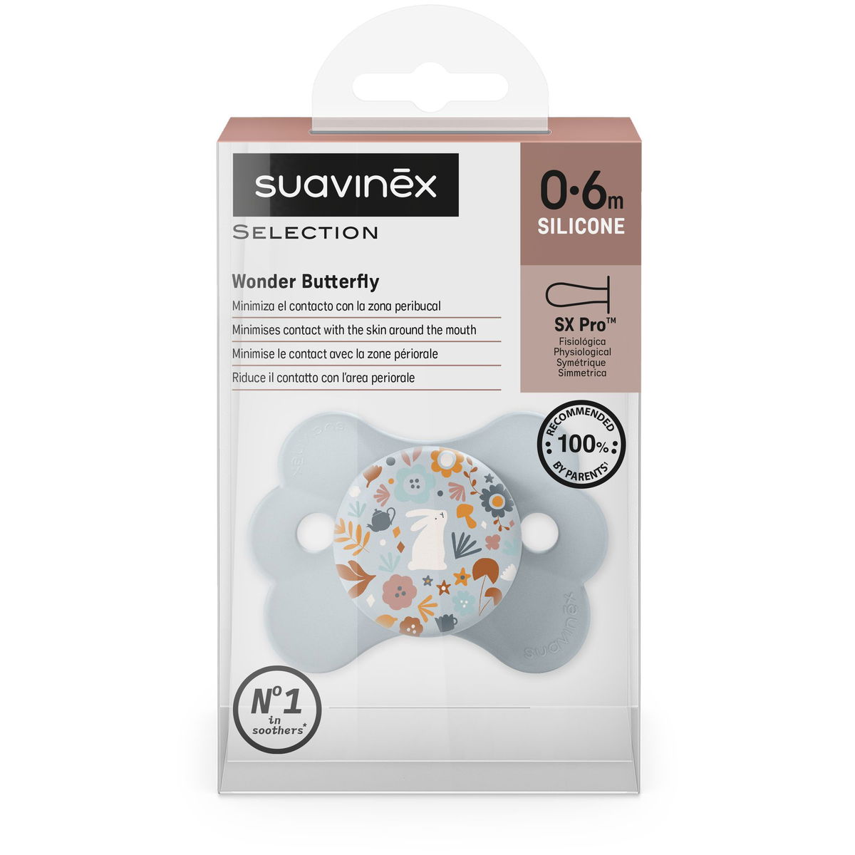 SuavinexSuavinex   Schnuller SX Pro blau 0-6 M