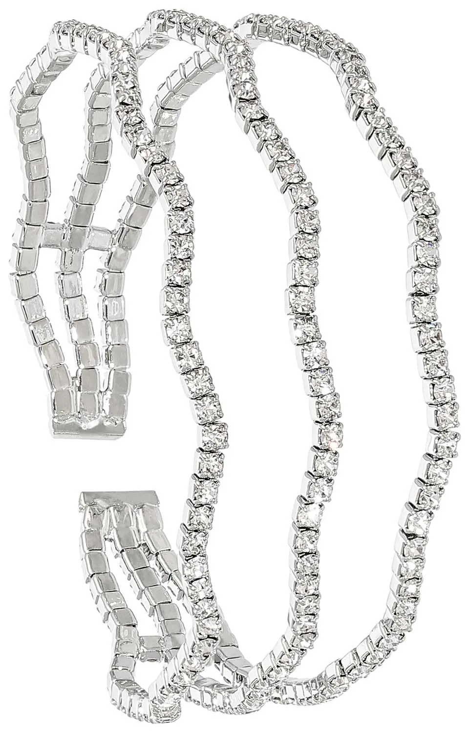 Armreif - Silver Strass