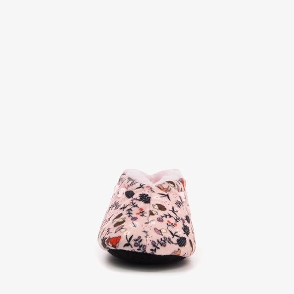 Thu!s kinder sloffen roze met herfst print