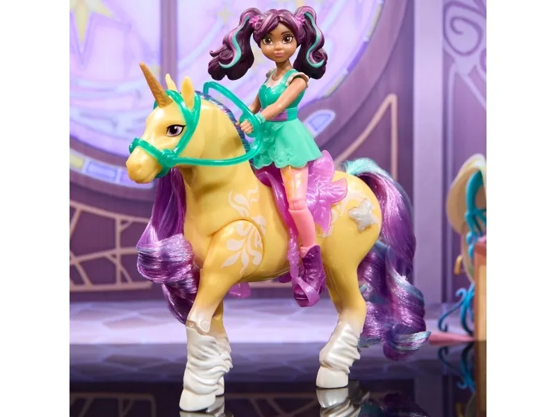 Unicorn Academy Doll Ava & Plant Magic Leaf