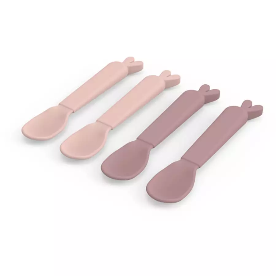 Done by Deer™ Kiddish Löffel 4-er Pack Lalee Rosa
