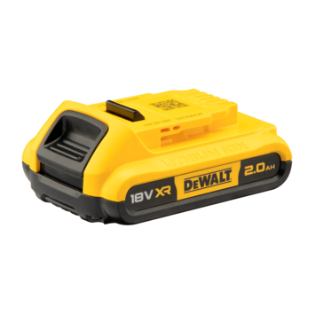 DeWalt 18V XR 2 accu's 2.0Ah + acculader / snellader DCB1104D2-QW