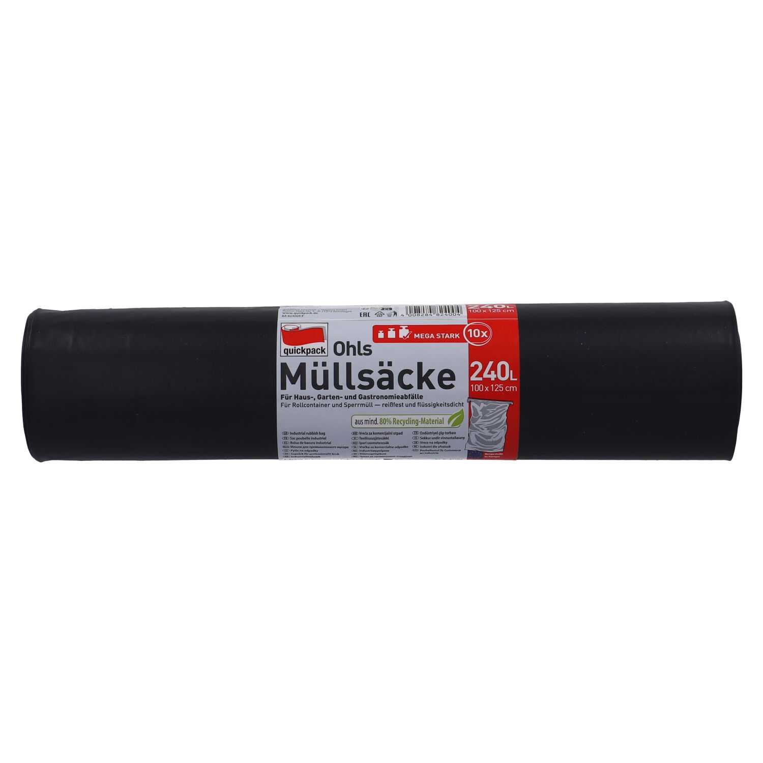 Müllsack 240ltr. 10 Stück