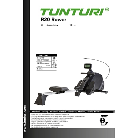 Tunturi R20 Competence romaskine