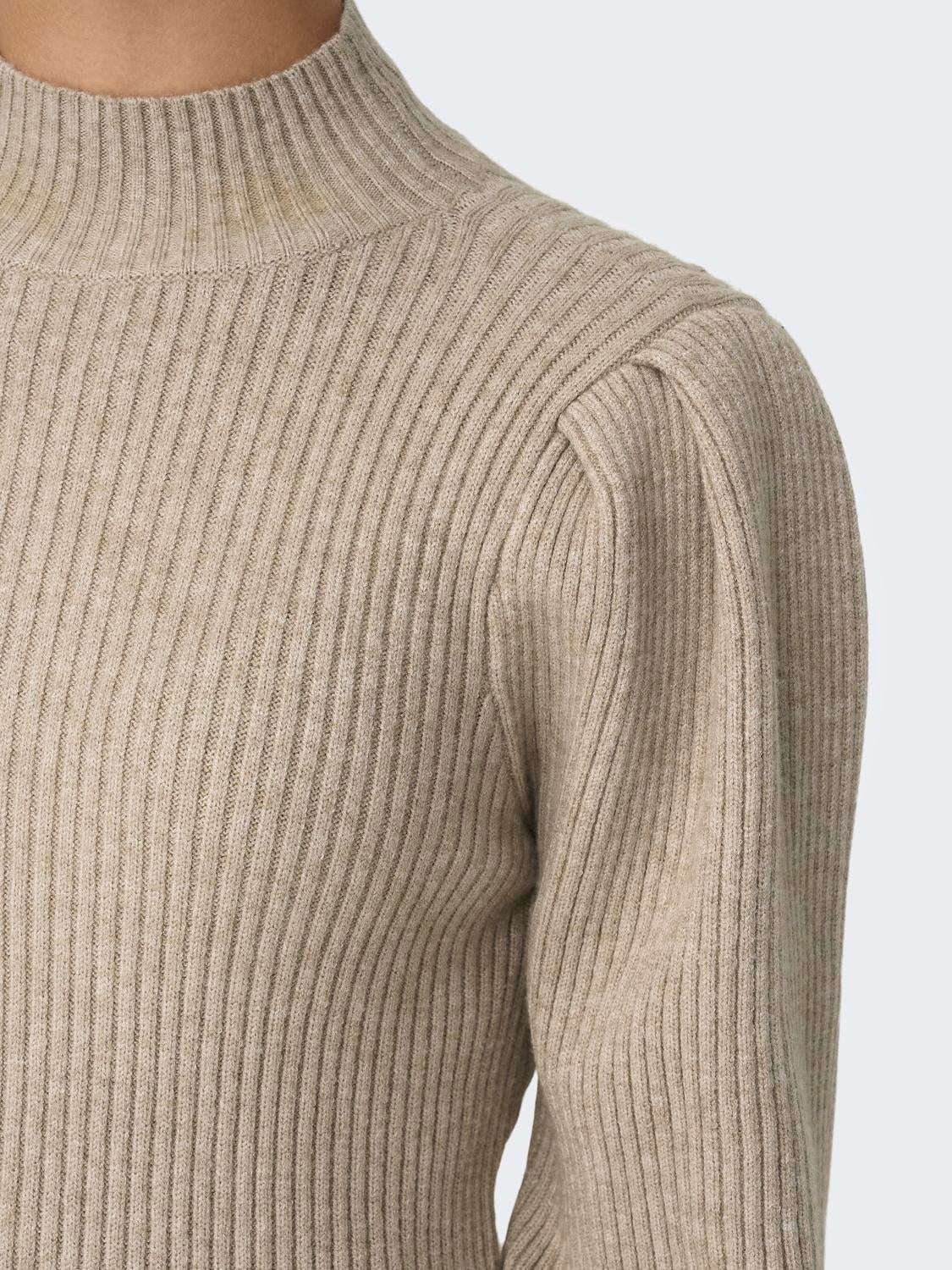 ONLKATIA Langes Kleid Mocha Meringue