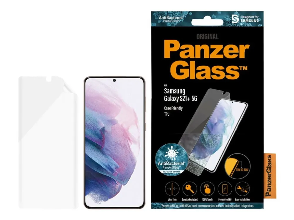 PanzerGlass Samsung Galaxy S21  CF TPU AB Edge-to-Edge