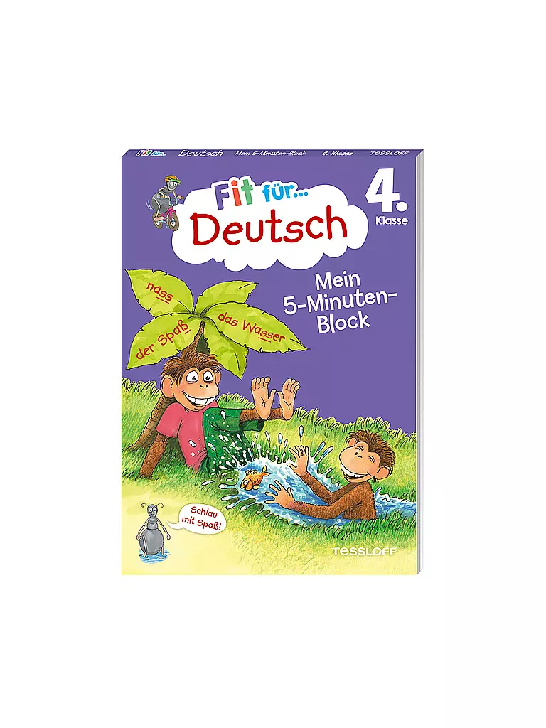 TESSLOFF VERLAG Fit für Deutsch 4. Klasse - Mein 5-Minuten-Block keine Farbe