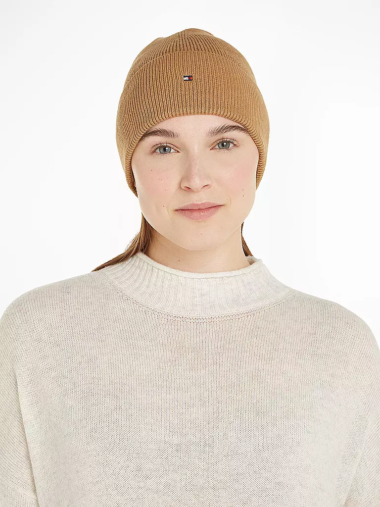 TOMMY HILFIGER Mütze - Haube camel