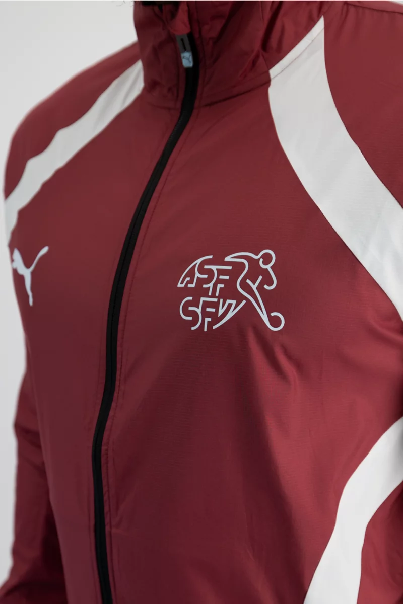 Puma Schweiz Prematch Woven Herren Trainingsjacke