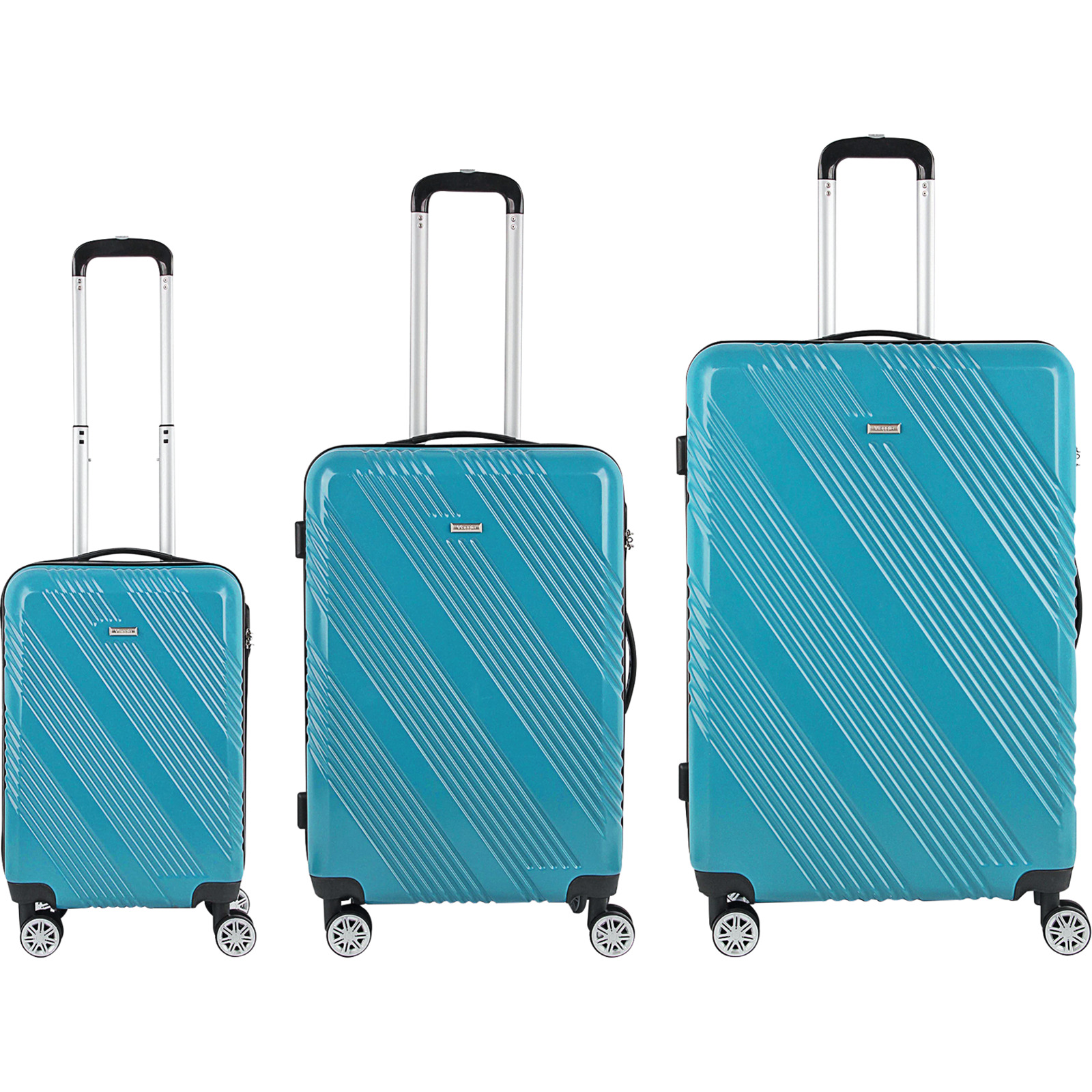Koffer Tom S 59x37x23cm türkis 4R
