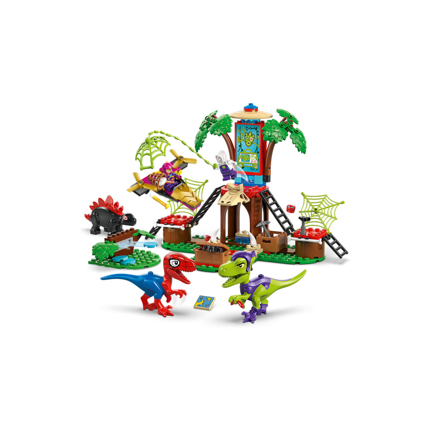 LEGO® Marvel 11200 Showdown am Baumhaus: Spidey-Rex vs. Gobby-Raptor ab 4 Jahren