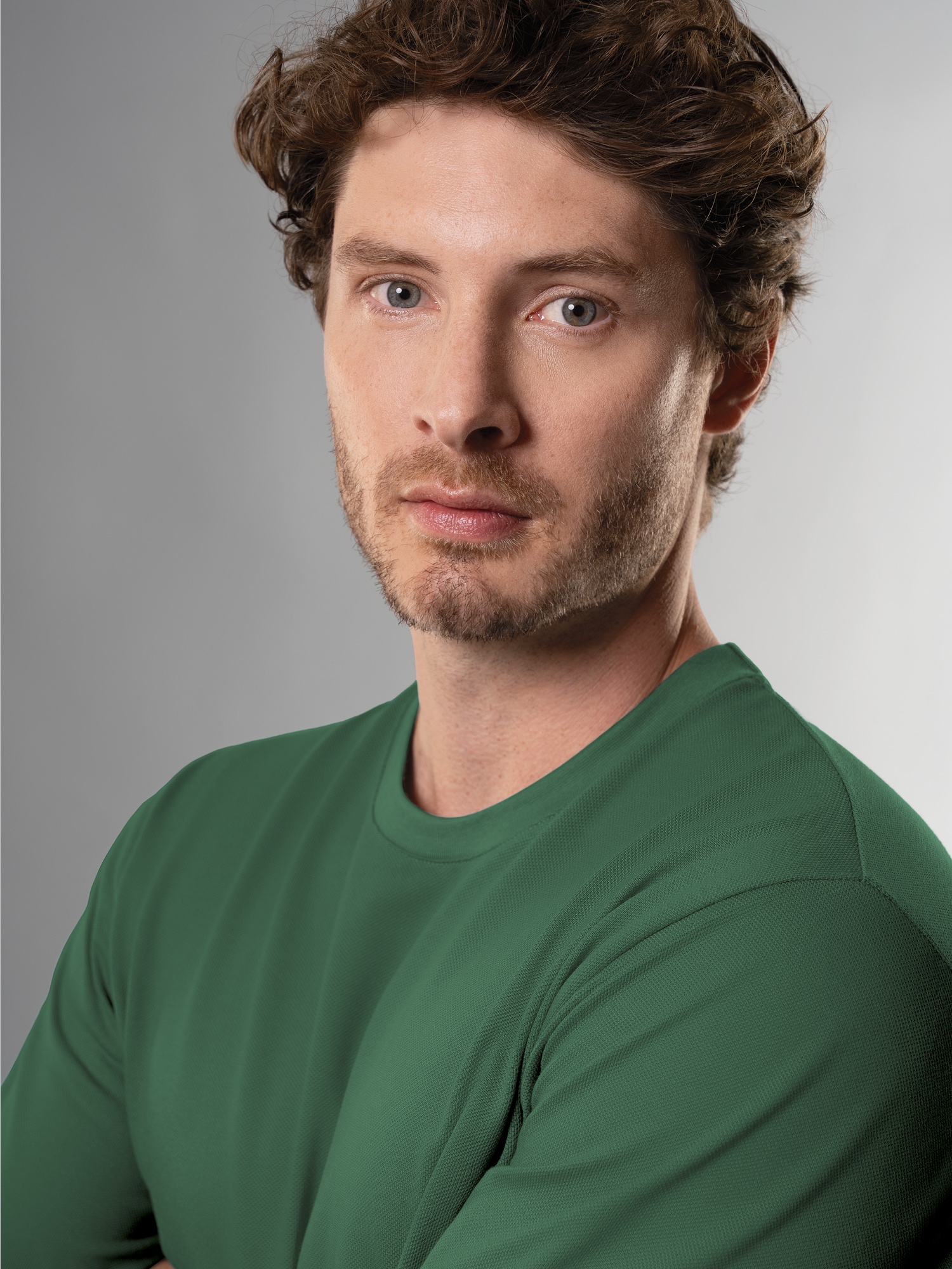 T-Shirt in Piqué-Qualität Efeu