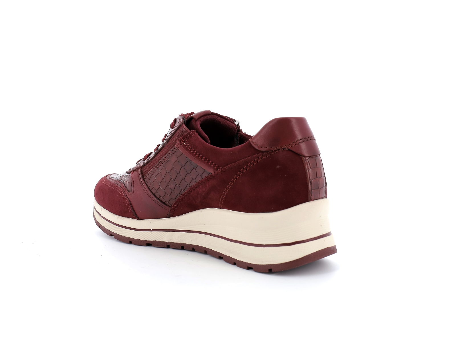 Tamaris-23740 Cuir Bordeaux