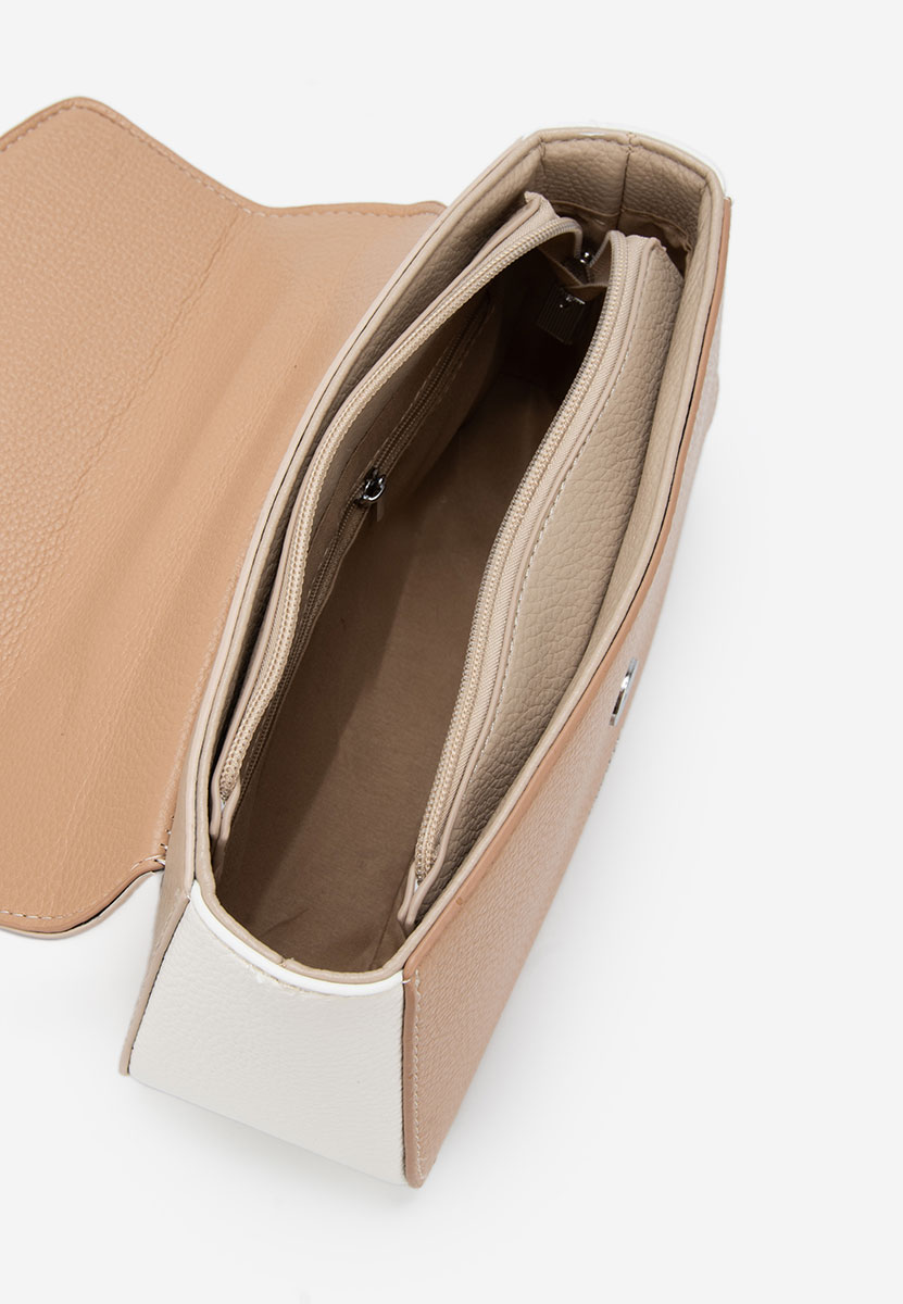Sac à main beige Silvia Rosa 25J516 V3