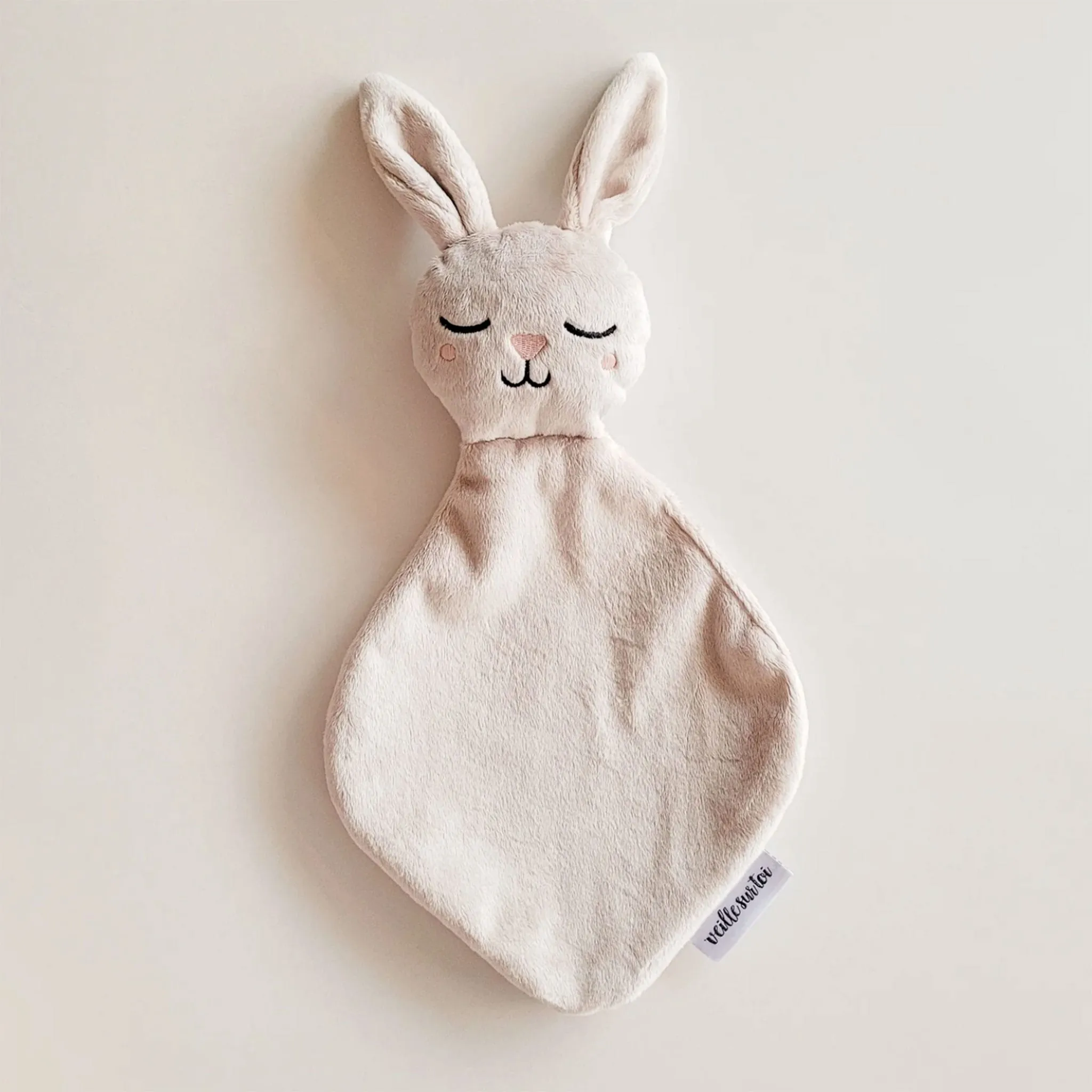 Veille sur Toi Doudou Bébé Lapin Avoine