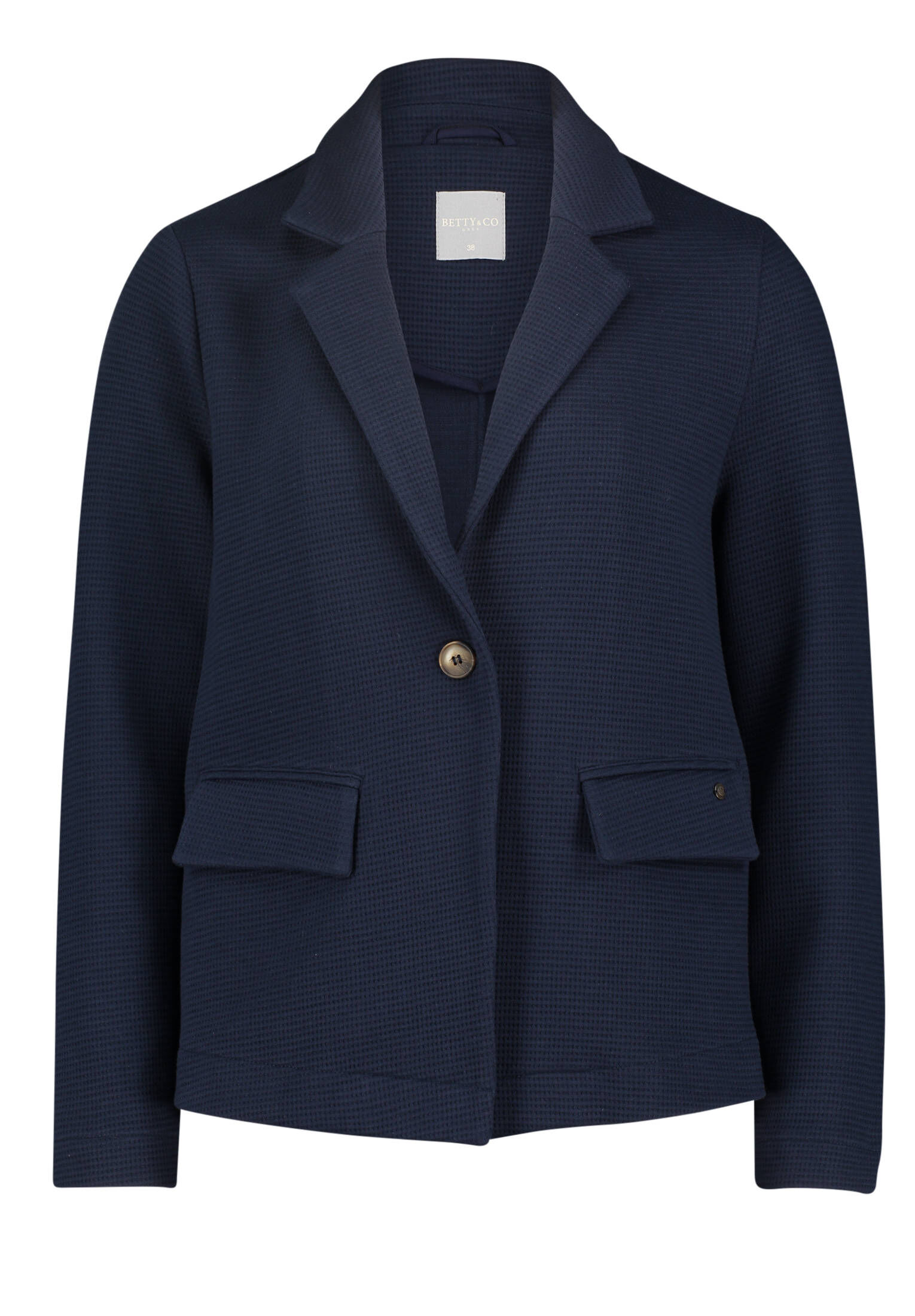 Betty & Co| Damen Sweatblazer mit Taschen