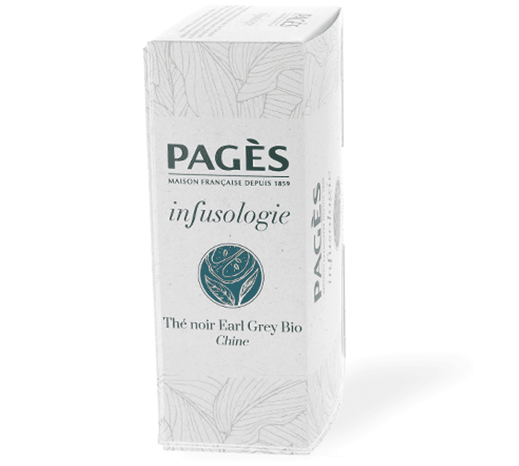 Thé Noir Earl Grey Bio 24 sachets  - PAGÈS